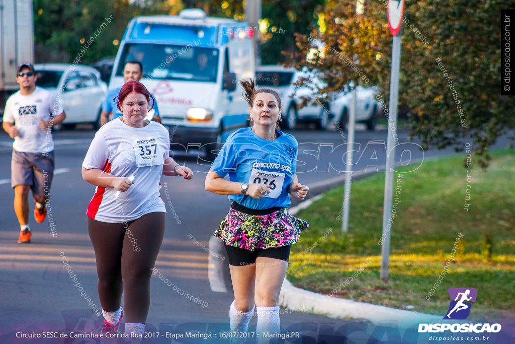 Circuito SESC de Caminhada e Corrida de Rua 2017 - Maringá