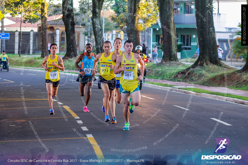 Circuito SESC de Caminhada e Corrida de Rua 2017 - Maringá