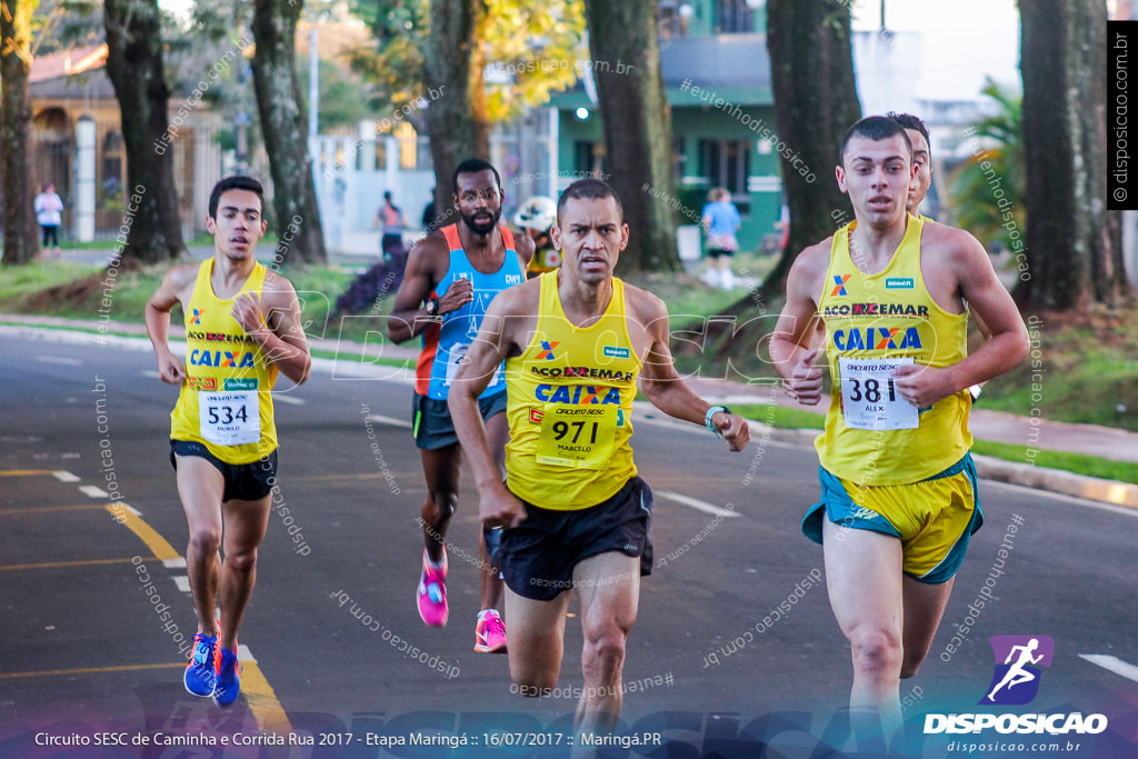 Circuito SESC de Caminhada e Corrida de Rua 2017 - Maringá