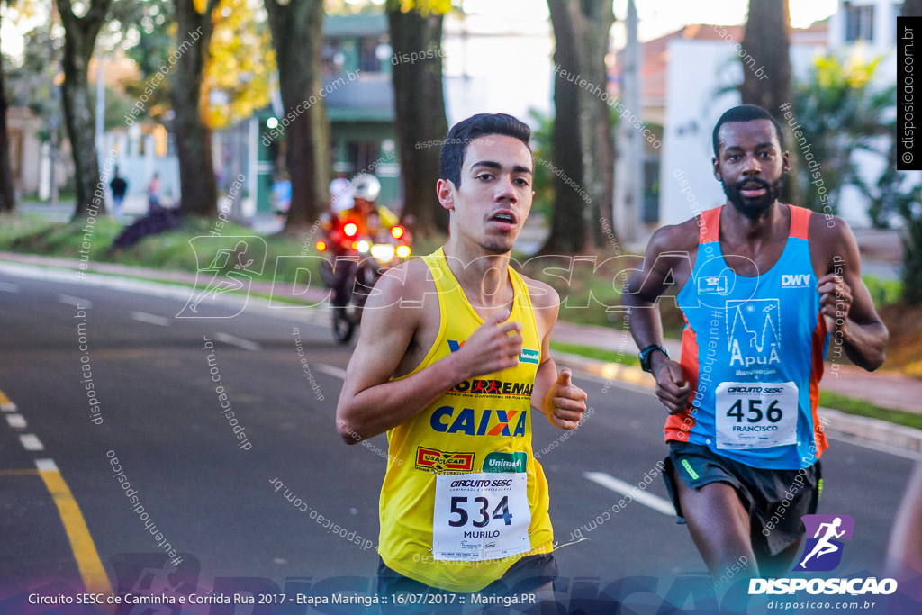 Circuito SESC de Caminhada e Corrida de Rua 2017 - Maringá