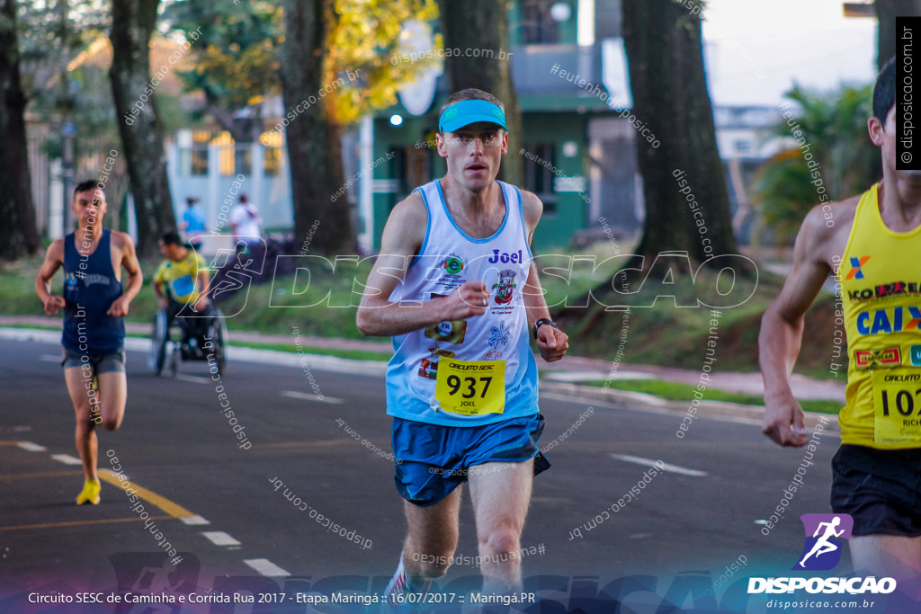 Circuito SESC de Caminhada e Corrida de Rua 2017 - Maringá