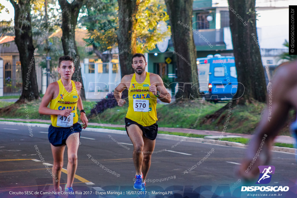 Circuito SESC de Caminhada e Corrida de Rua 2017 - Maringá