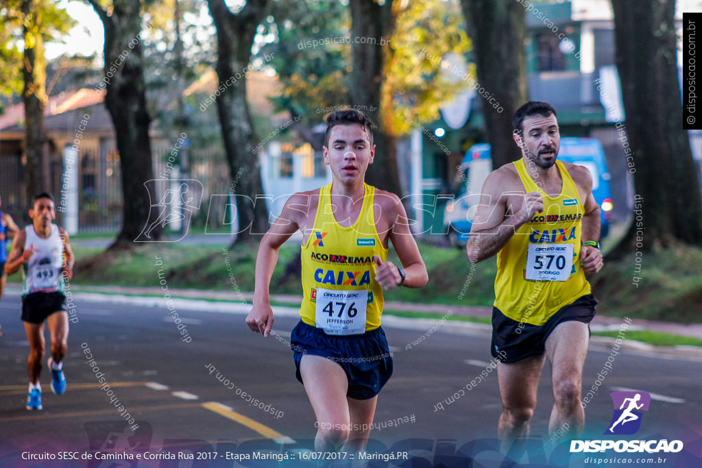 Circuito SESC de Caminhada e Corrida de Rua 2017 - Maringá