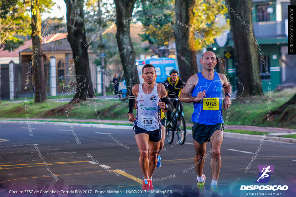 Circuito SESC de Caminhada e Corrida de Rua 2017 - Maringá