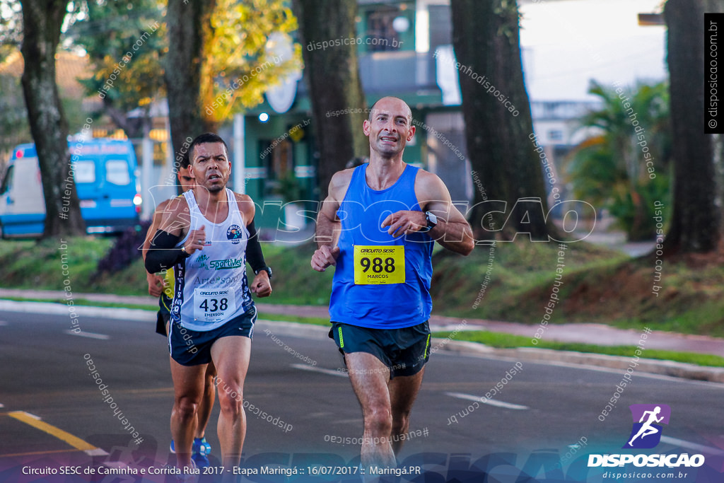 Circuito SESC de Caminhada e Corrida de Rua 2017 - Maringá