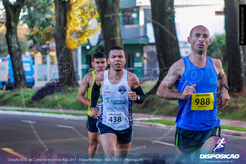 Circuito SESC de Caminhada e Corrida de Rua 2017 - Maringá