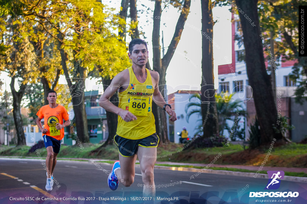 Circuito SESC de Caminhada e Corrida de Rua 2017 - Maringá