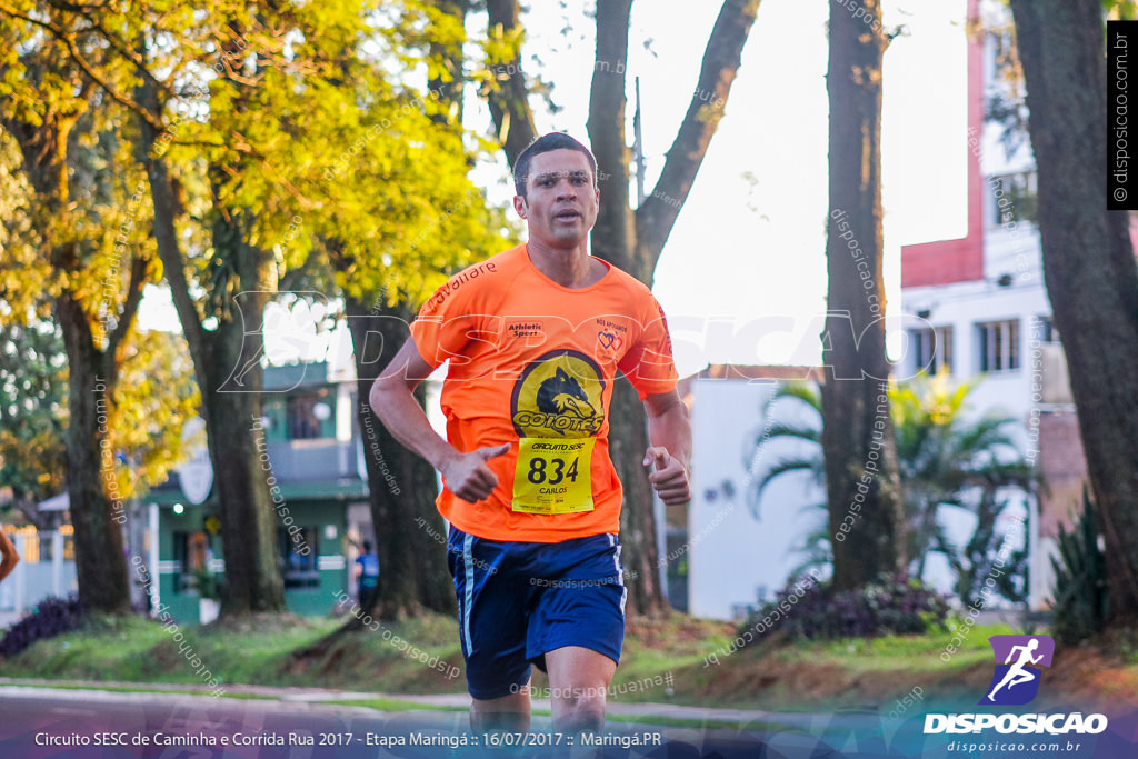 Circuito SESC de Caminhada e Corrida de Rua 2017 - Maringá