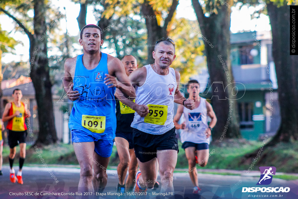 Circuito SESC de Caminhada e Corrida de Rua 2017 - Maringá