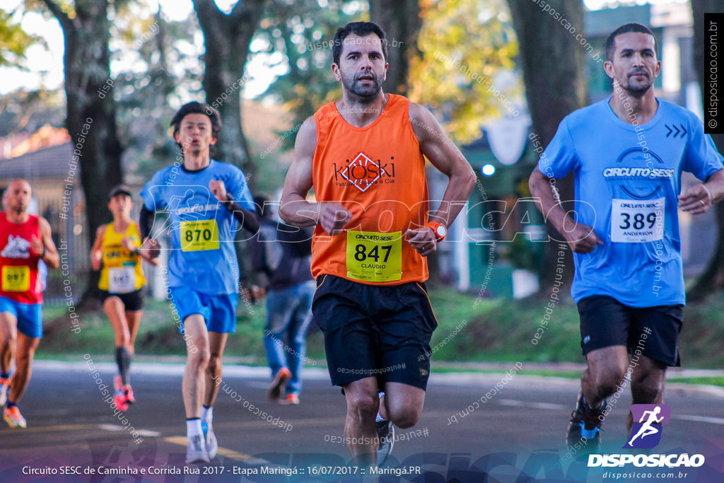 Circuito SESC de Caminhada e Corrida de Rua 2017 - Maringá