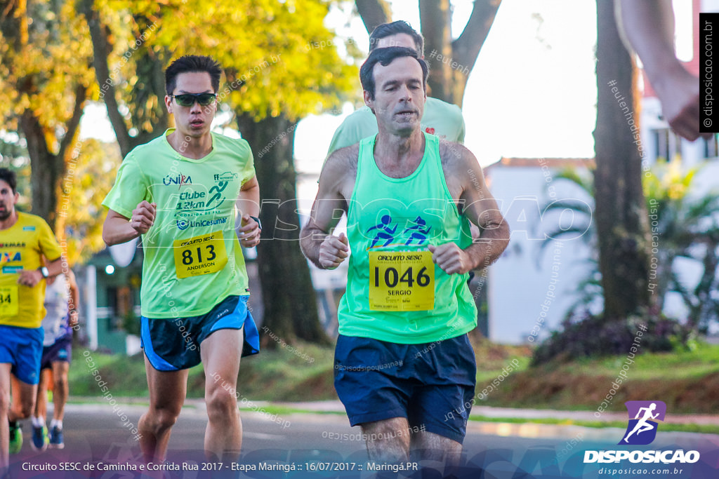 Circuito SESC de Caminhada e Corrida de Rua 2017 - Maringá