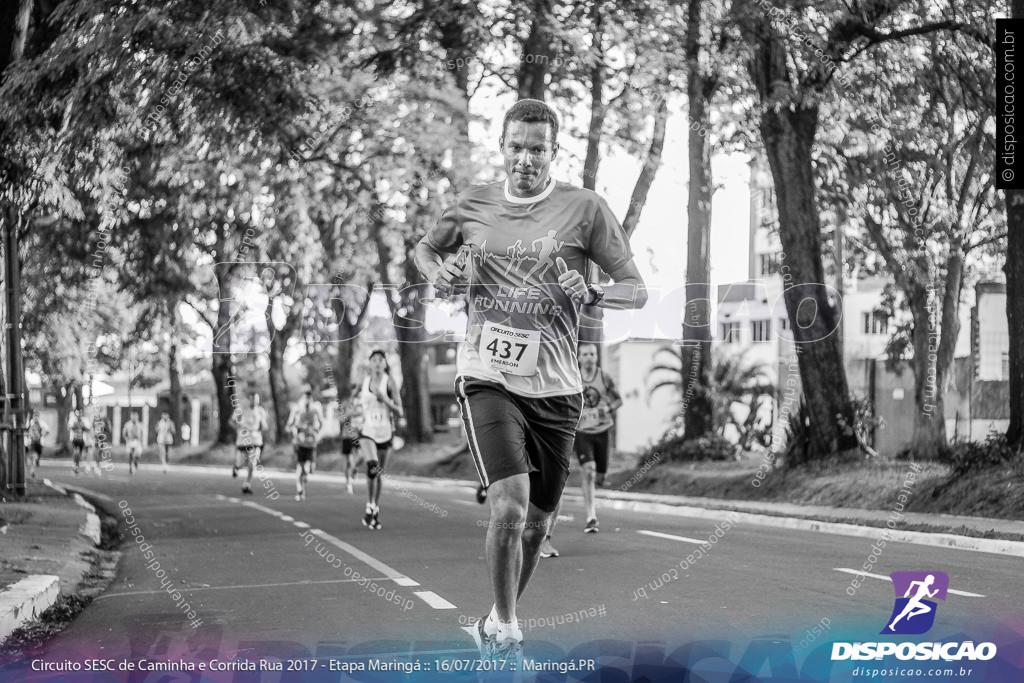 Circuito SESC de Caminhada e Corrida de Rua 2017 - Maringá