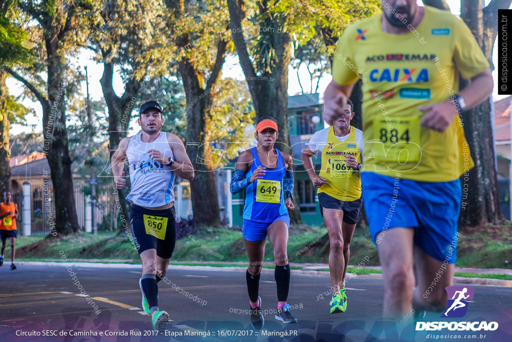 Circuito SESC de Caminhada e Corrida de Rua 2017 - Maringá