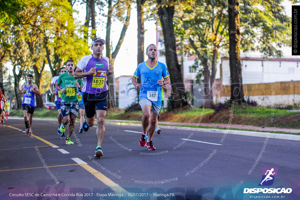 Circuito SESC de Caminhada e Corrida de Rua 2017 - Maringá