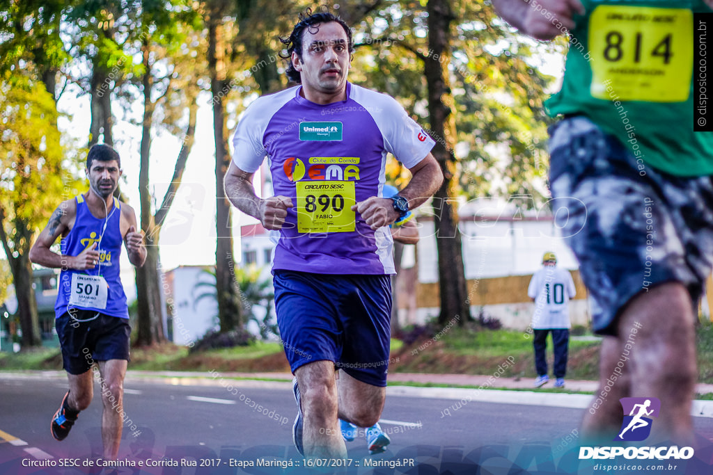 Circuito SESC de Caminhada e Corrida de Rua 2017 - Maringá