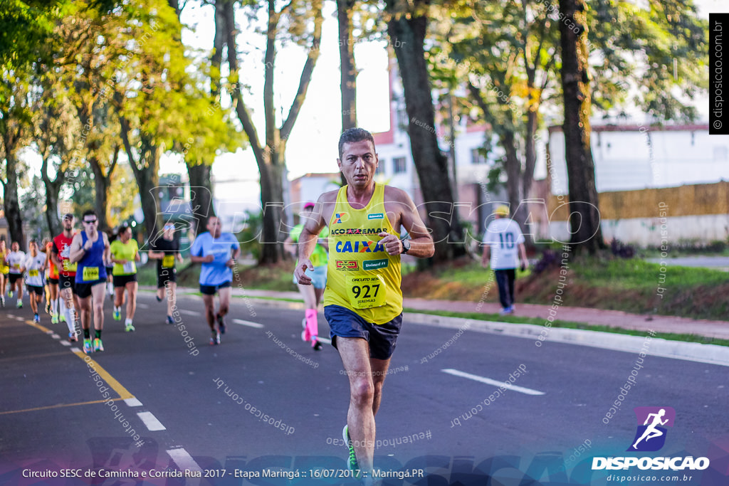 Circuito SESC de Caminhada e Corrida de Rua 2017 - Maringá