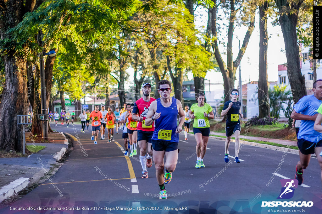 Circuito SESC de Caminhada e Corrida de Rua 2017 - Maringá