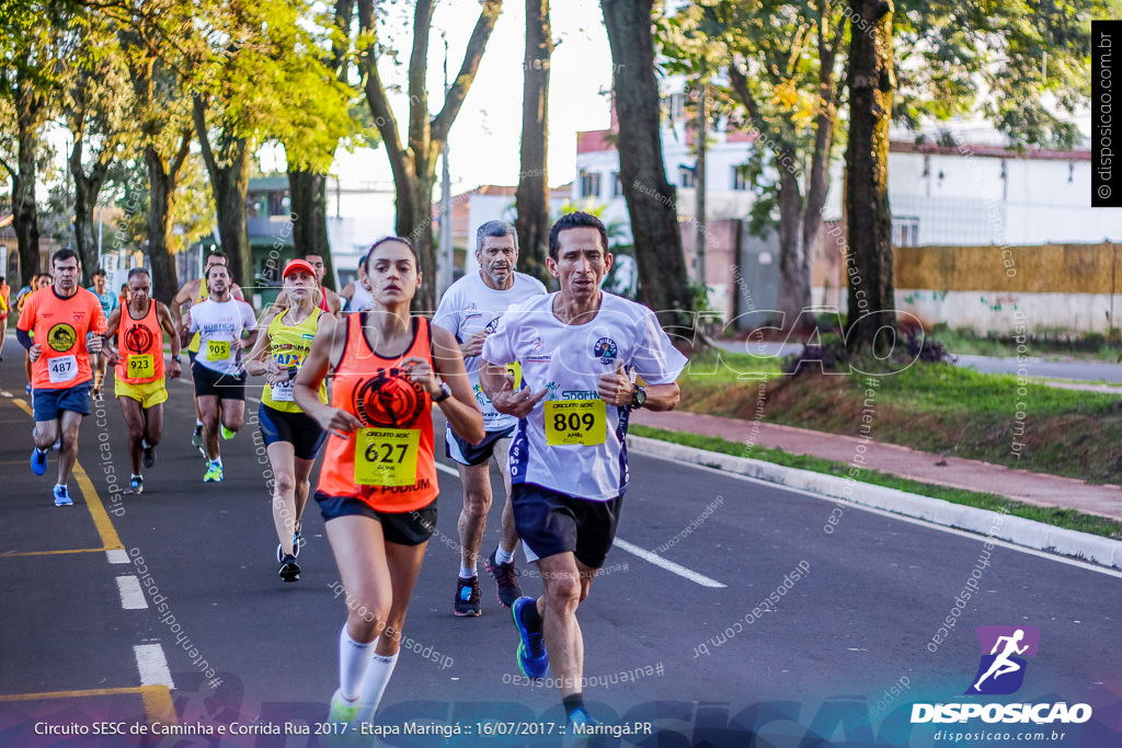 Circuito SESC de Caminhada e Corrida de Rua 2017 - Maringá