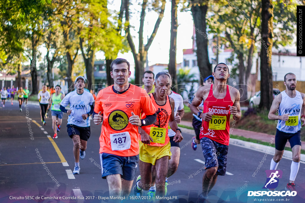 Circuito SESC de Caminhada e Corrida de Rua 2017 - Maringá