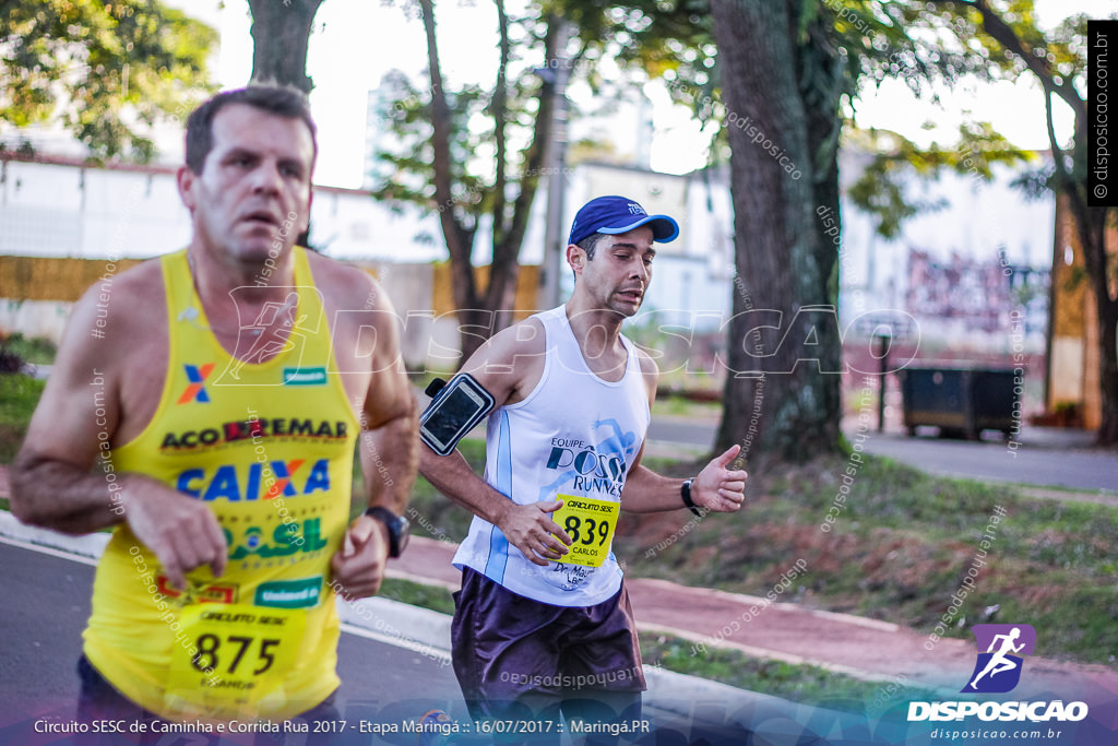 Circuito SESC de Caminhada e Corrida de Rua 2017 - Maringá