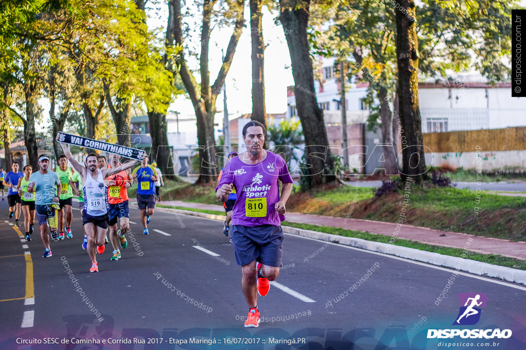 Circuito SESC de Caminhada e Corrida de Rua 2017 - Maringá