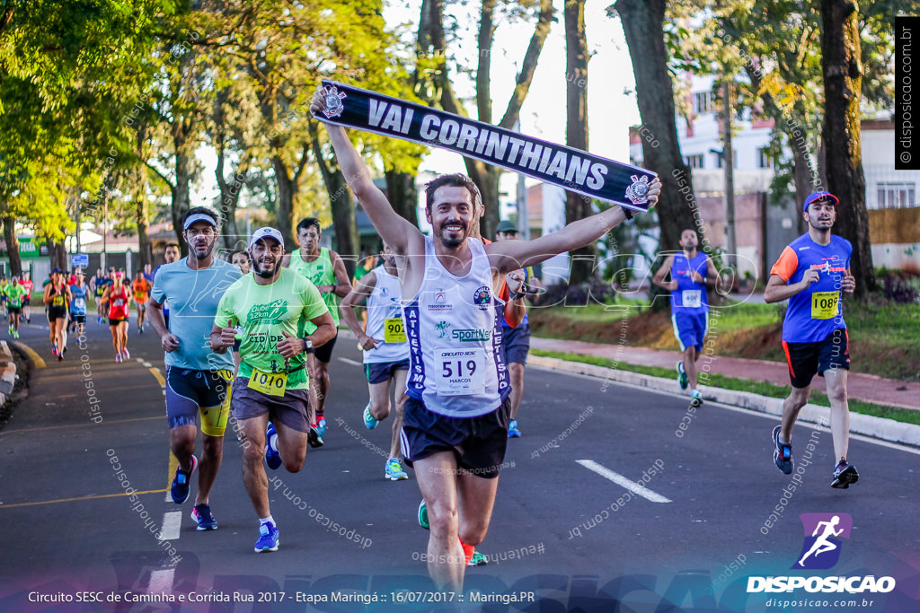 Circuito SESC de Caminhada e Corrida de Rua 2017 - Maringá