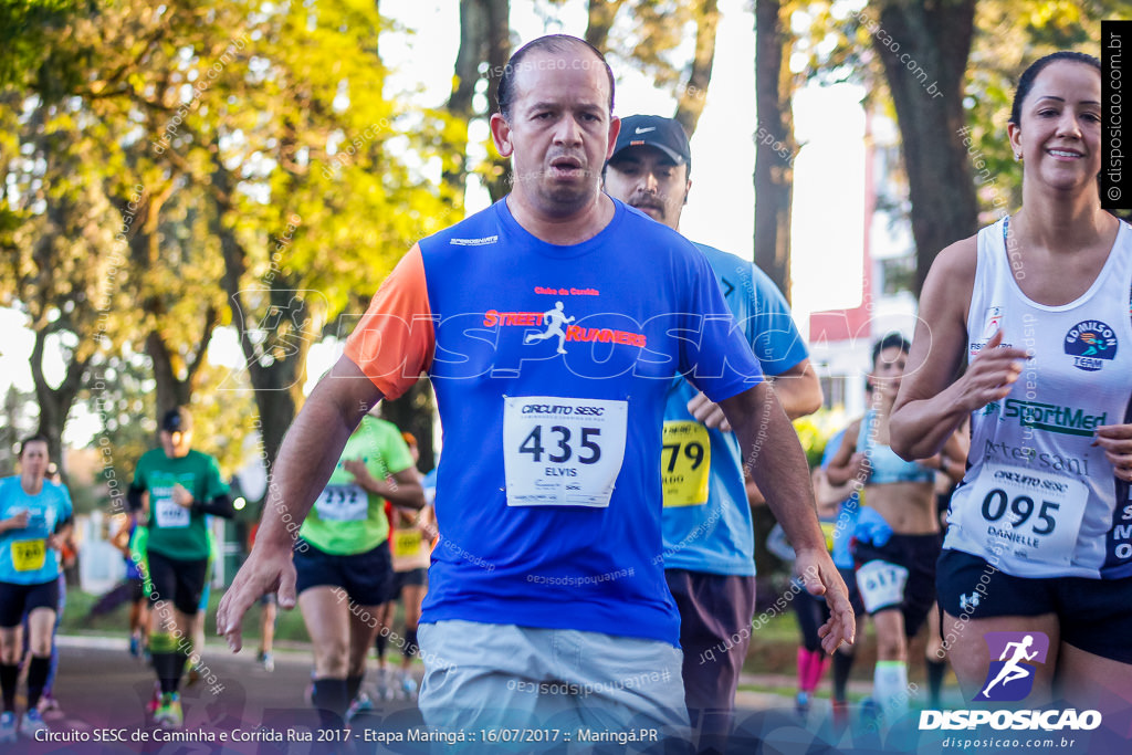 Circuito SESC de Caminhada e Corrida de Rua 2017 - Maringá