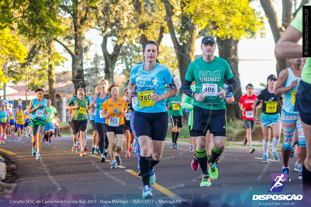 Circuito SESC de Caminhada e Corrida de Rua 2017 - Maringá