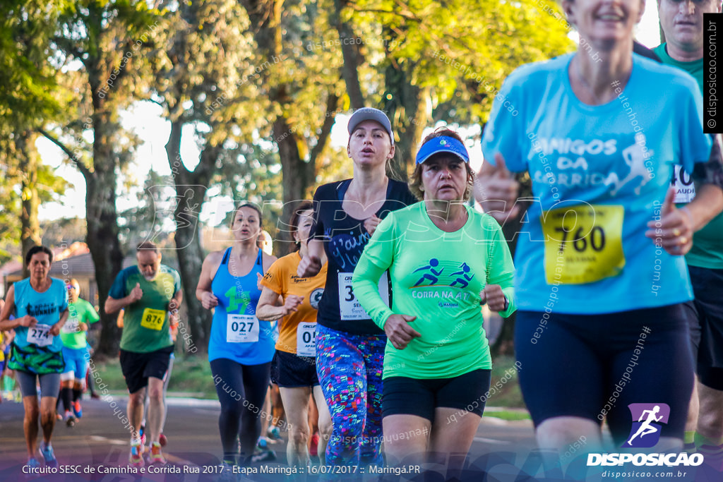 Circuito SESC de Caminhada e Corrida de Rua 2017 - Maringá