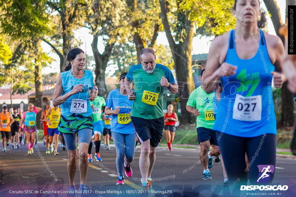 Circuito SESC de Caminhada e Corrida de Rua 2017 - Maringá