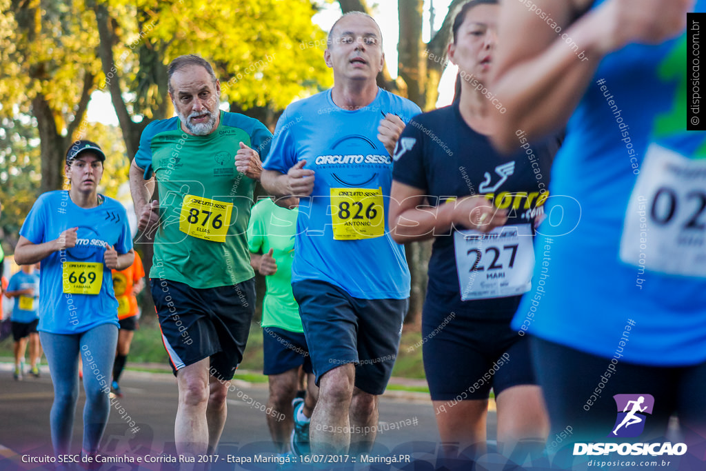 Circuito SESC de Caminhada e Corrida de Rua 2017 - Maringá