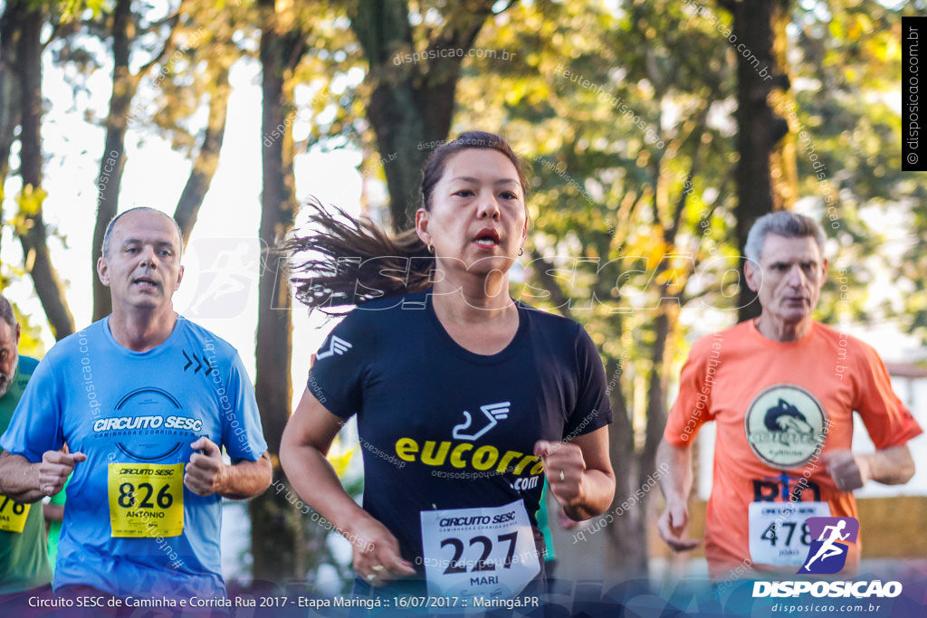 Circuito SESC de Caminhada e Corrida de Rua 2017 - Maringá