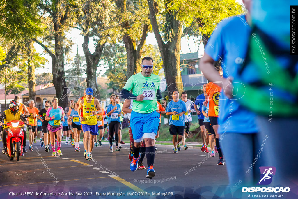 Circuito SESC de Caminhada e Corrida de Rua 2017 - Maringá