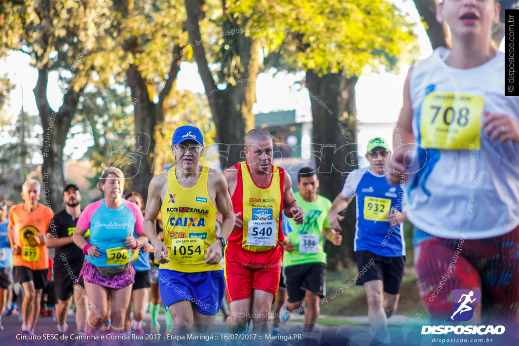 Circuito SESC de Caminhada e Corrida de Rua 2017 - Maringá