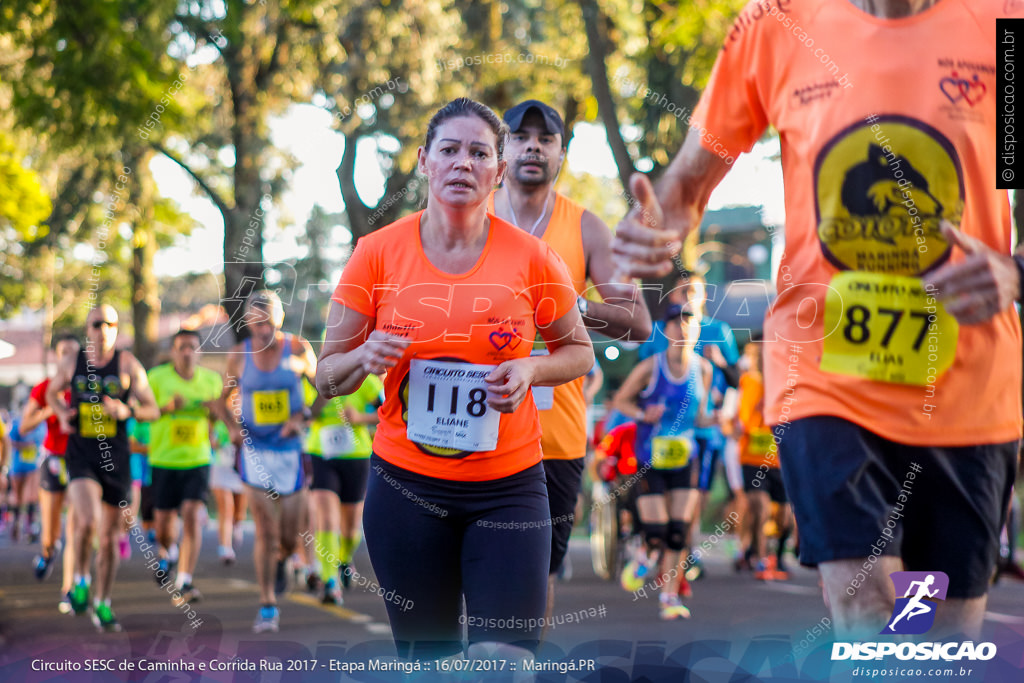 Circuito SESC de Caminhada e Corrida de Rua 2017 - Maringá