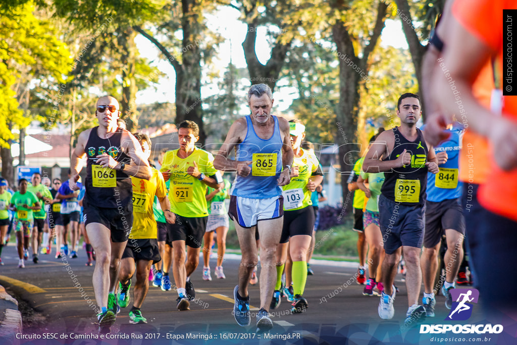 Circuito SESC de Caminhada e Corrida de Rua 2017 - Maringá