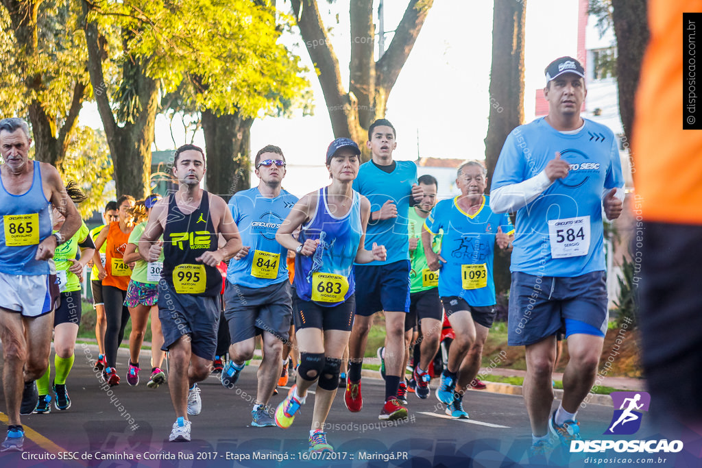 Circuito SESC de Caminhada e Corrida de Rua 2017 - Maringá