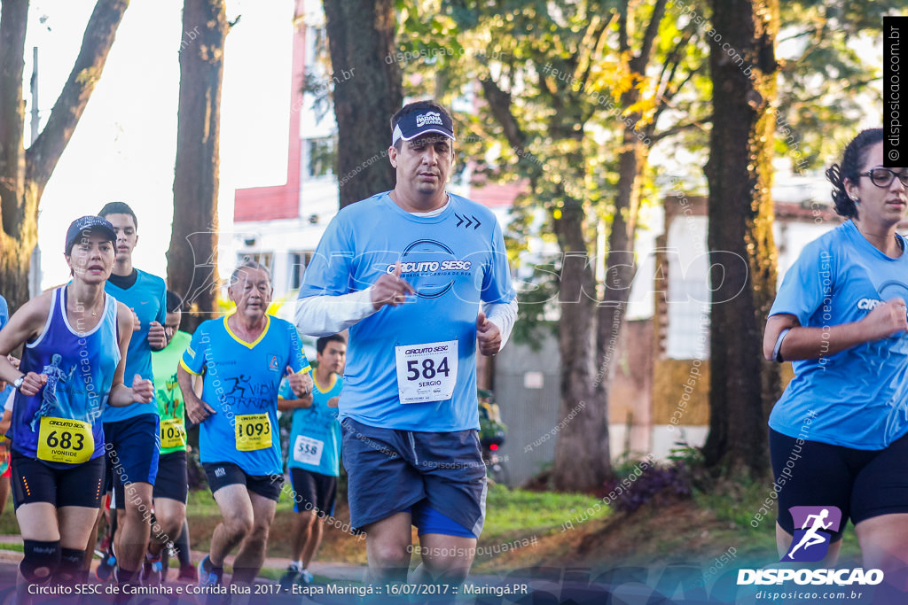 Circuito SESC de Caminhada e Corrida de Rua 2017 - Maringá