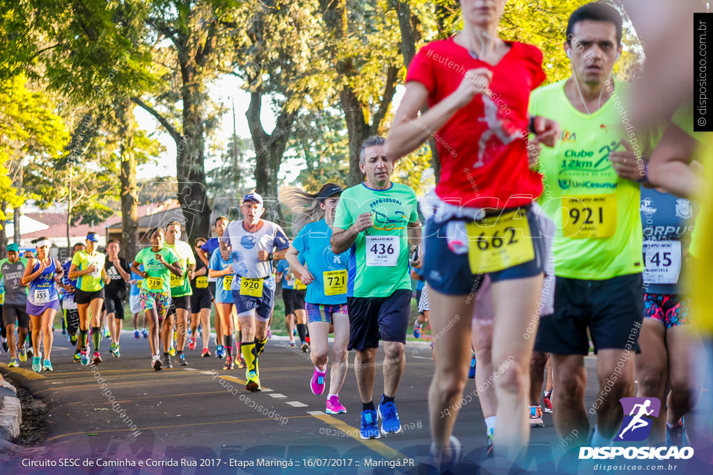 Circuito SESC de Caminhada e Corrida de Rua 2017 - Maringá