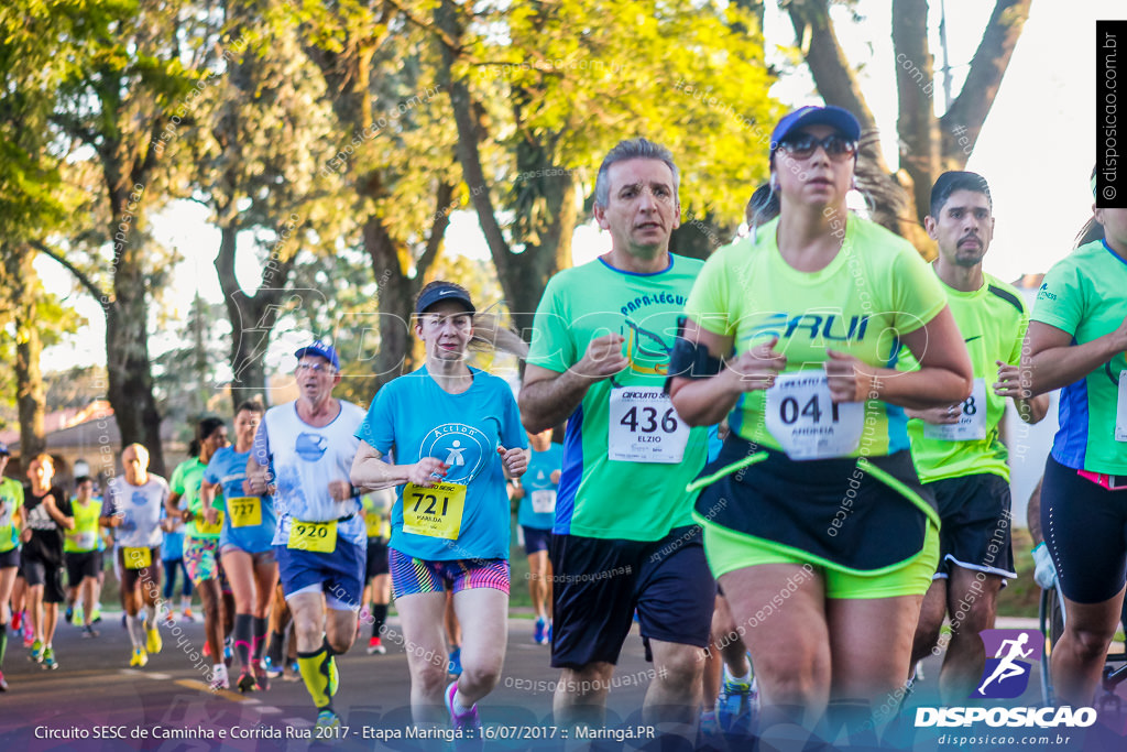 Circuito SESC de Caminhada e Corrida de Rua 2017 - Maringá