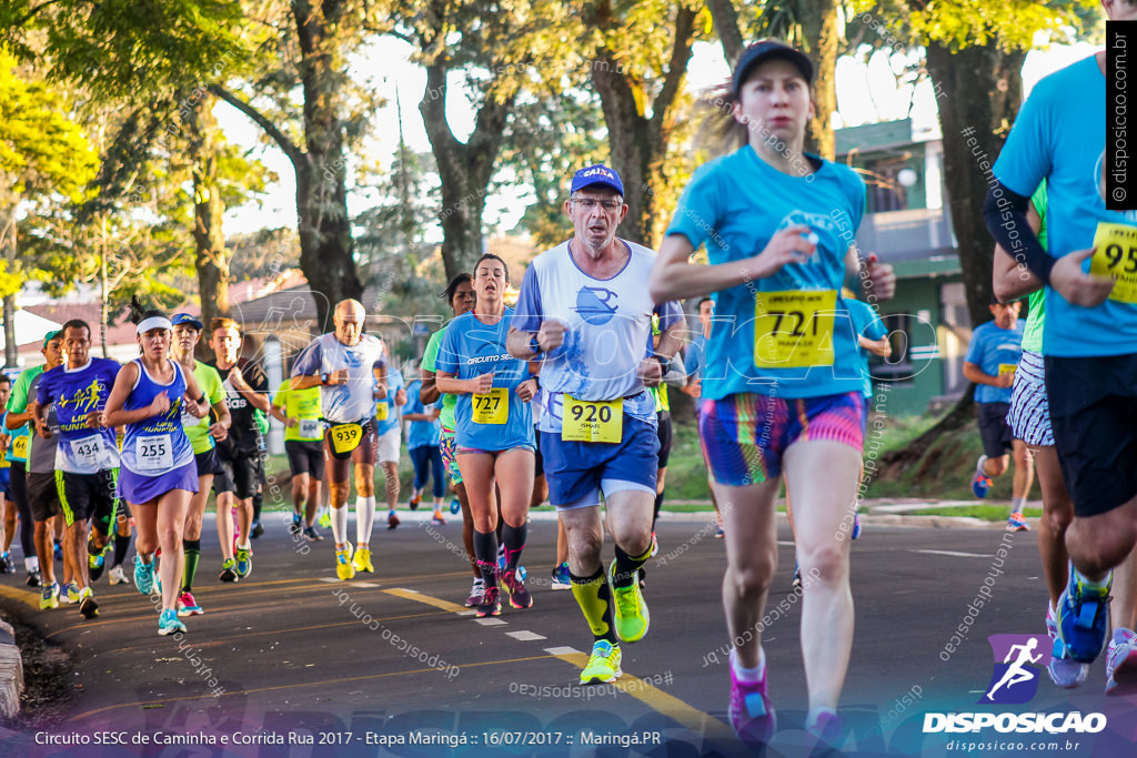 Circuito SESC de Caminhada e Corrida de Rua 2017 - Maringá