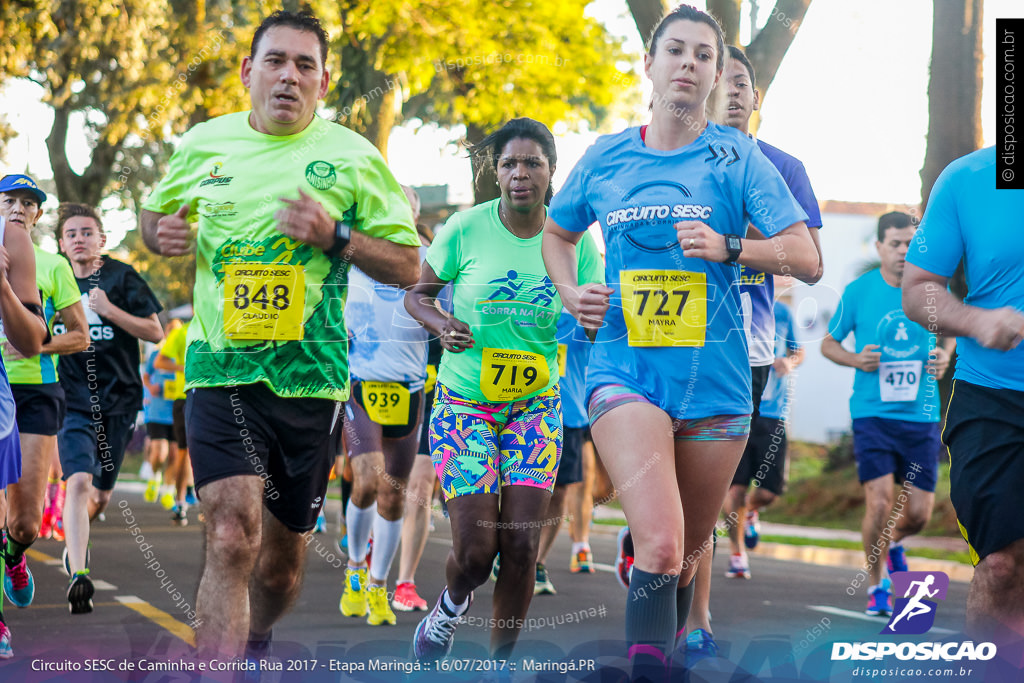 Circuito SESC de Caminhada e Corrida de Rua 2017 - Maringá