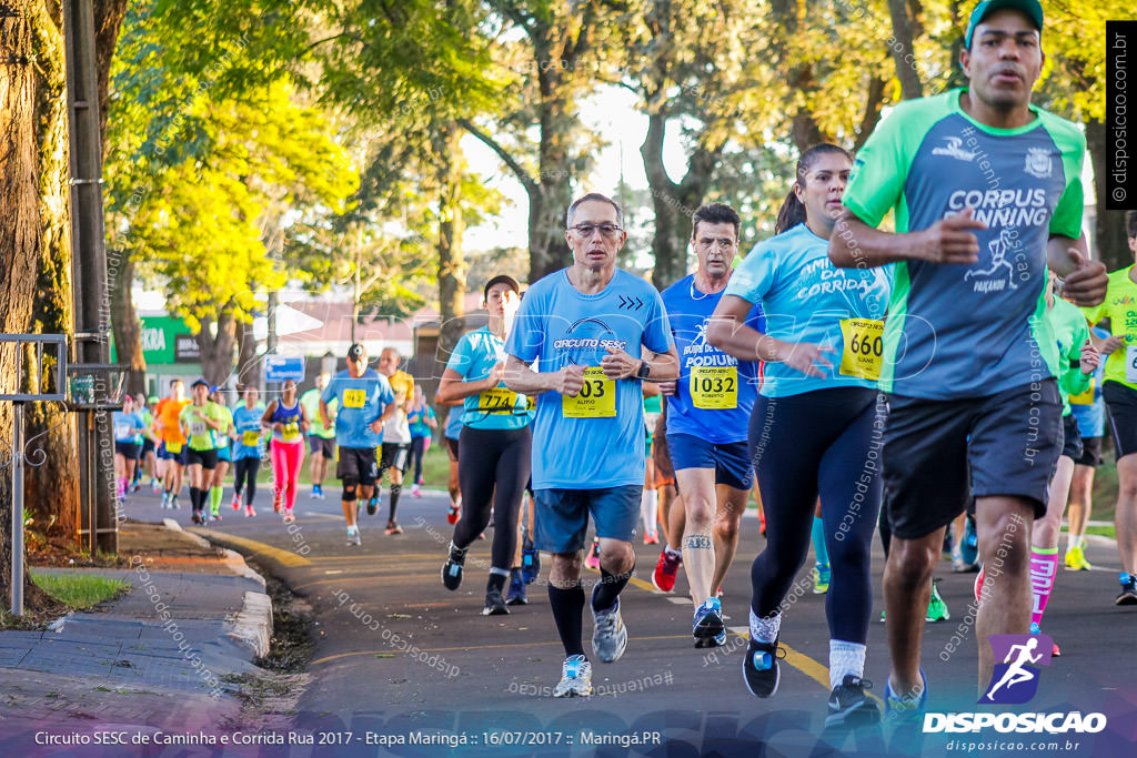 Circuito SESC de Caminhada e Corrida de Rua 2017 - Maringá