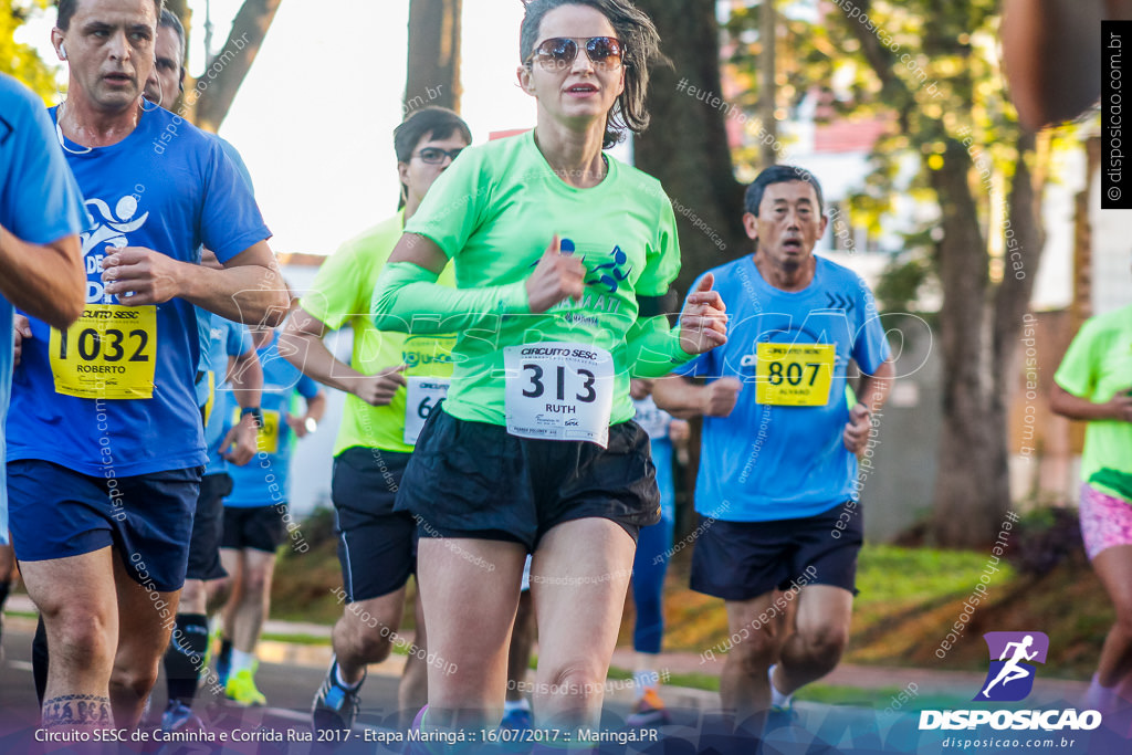 Circuito SESC de Caminhada e Corrida de Rua 2017 - Maringá