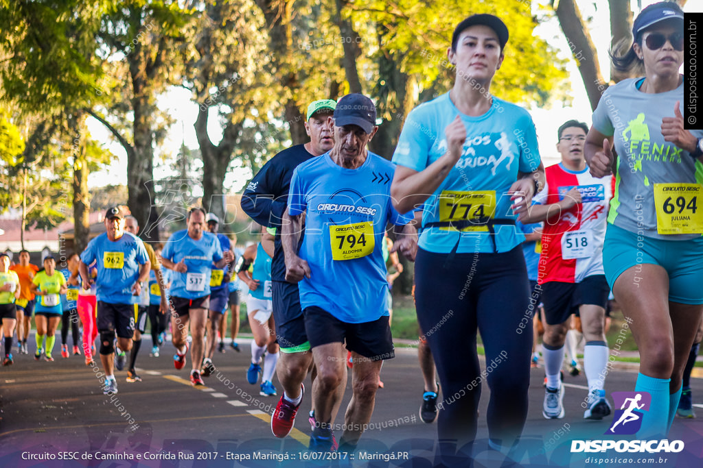 Circuito SESC de Caminhada e Corrida de Rua 2017 - Maringá