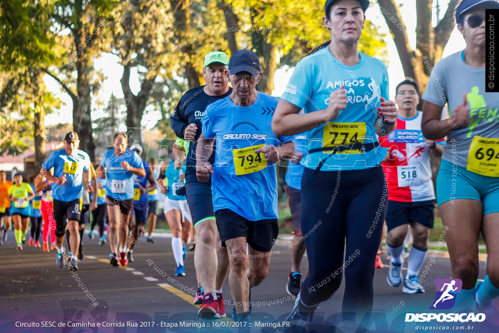 Circuito SESC de Caminhada e Corrida de Rua 2017 - Maringá