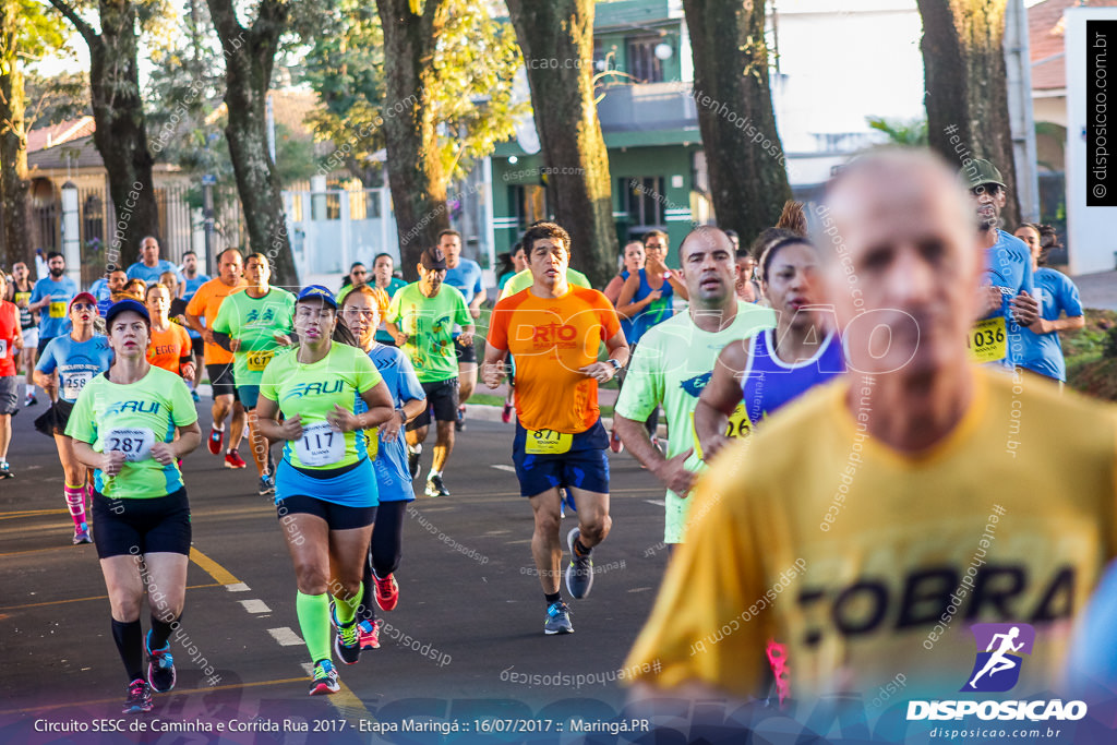 Circuito SESC de Caminhada e Corrida de Rua 2017 - Maringá