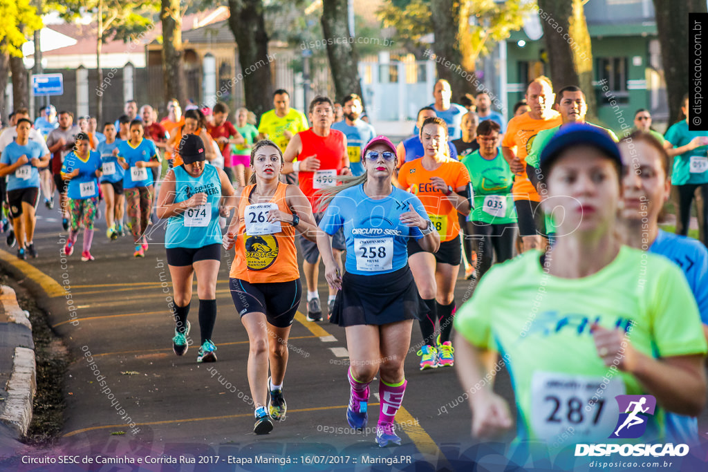 Circuito SESC de Caminhada e Corrida de Rua 2017 - Maringá