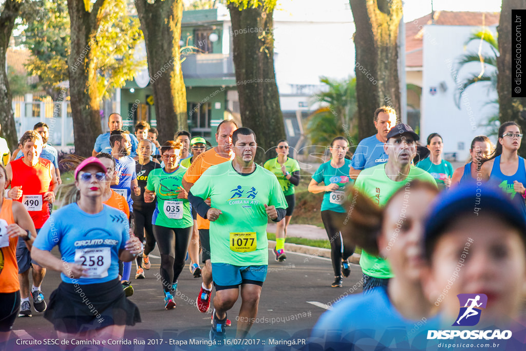 Circuito SESC de Caminhada e Corrida de Rua 2017 - Maringá