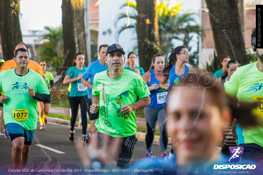 Circuito SESC de Caminhada e Corrida de Rua 2017 - Maringá